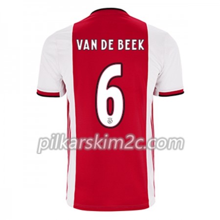 Koszulka Ajax Amsterdam Donny van de Beek 21 Główna 2019-2020 - Koszulki Piłkarskie